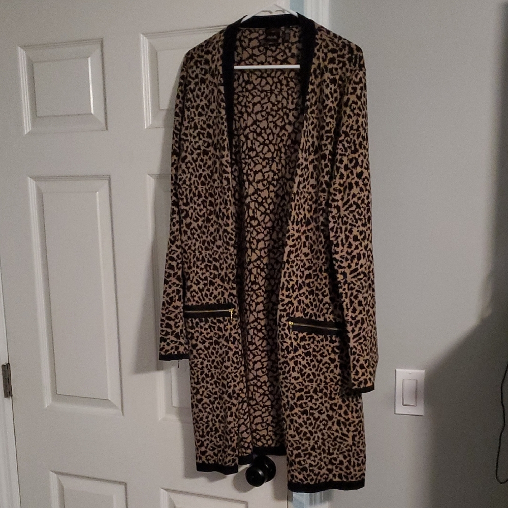 Rafaella Animal Print Women's Sweater
